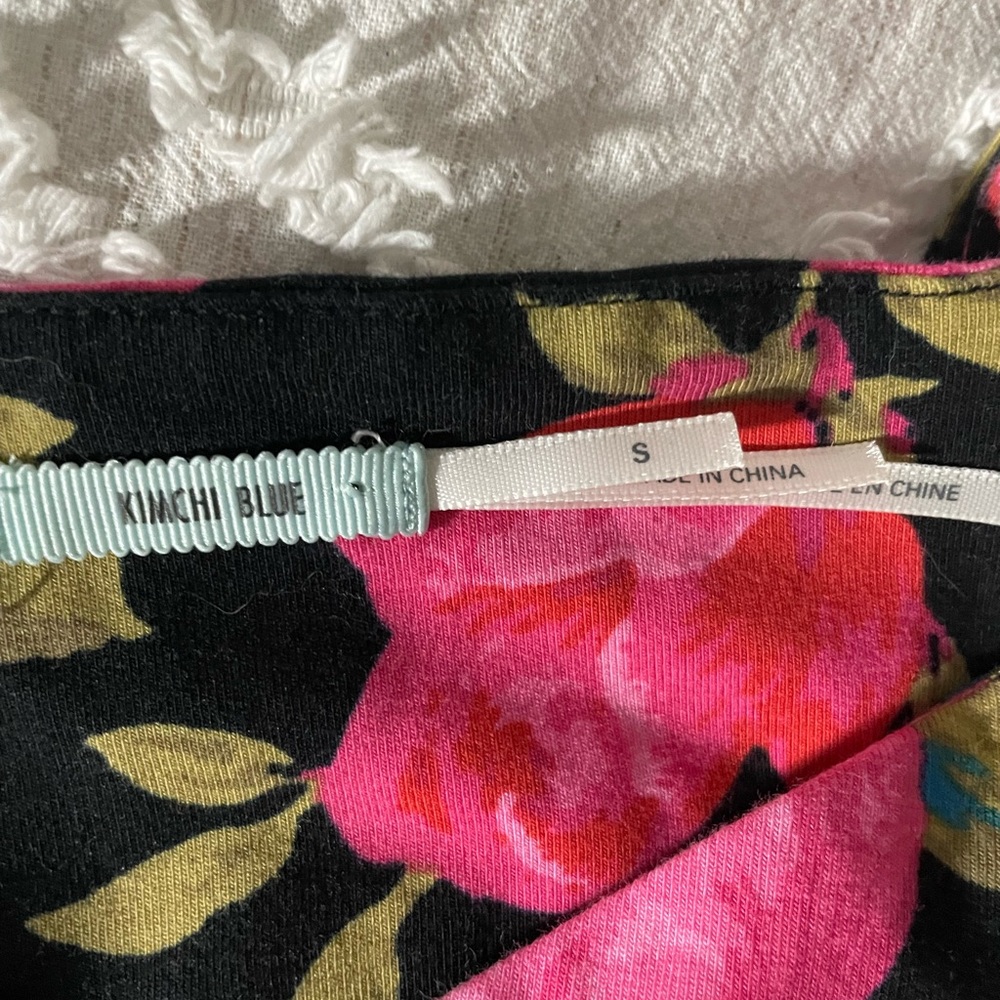 Kimchi Blue surplice wrap crop top